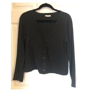 Madewell ribbed cardigan sweater